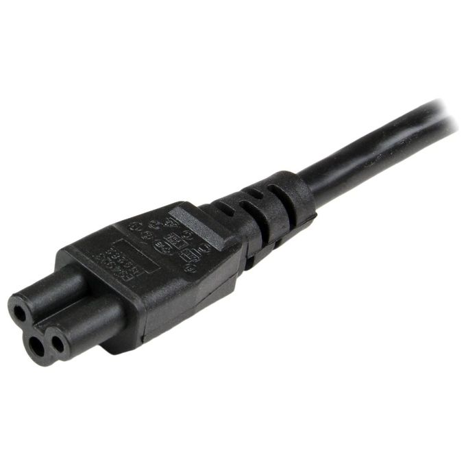 StarTech Cavo di Rete Pc Schuko Cee7 a Iec320 C5 a Trifoglio