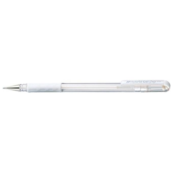 Pentel Confezione 12 roller gel Hybridluna 0.8 Bianc