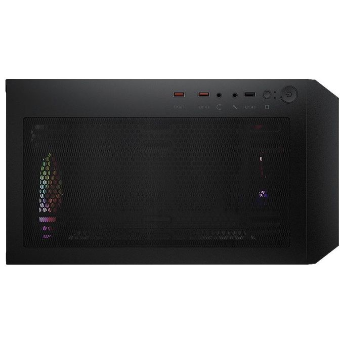 Cougar Cabinet atx midi Tower Cougar Mx360 rgb Gaming nero 210x460x378mm 7slot 2x3,5' 2x2,5' Vetro 1xfanrgb