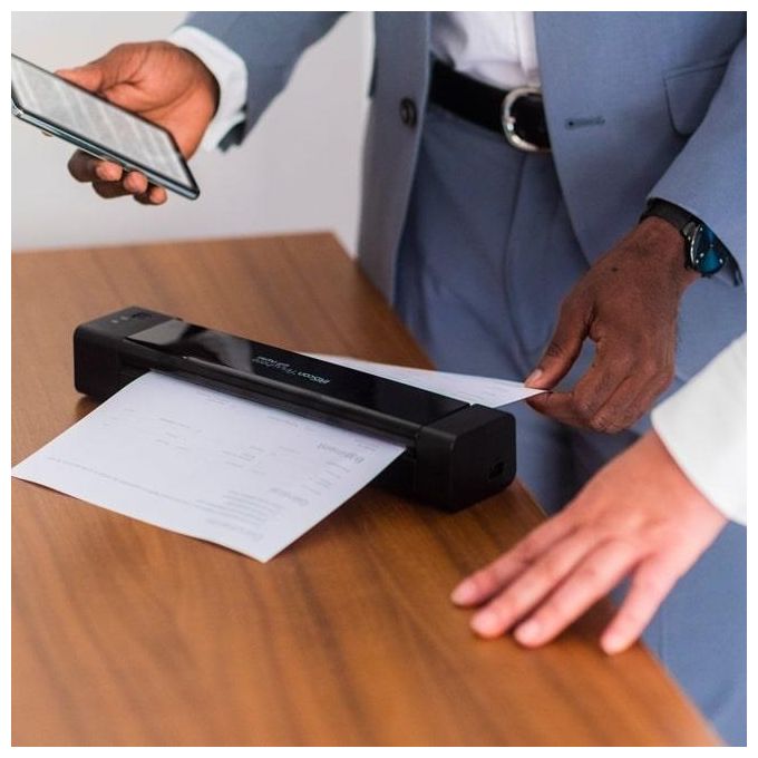 I.R.I.S. IRIScan Anywhere 6 Wifi Duplex Scanner Portatile 1200x1200 DPI A4 Nero