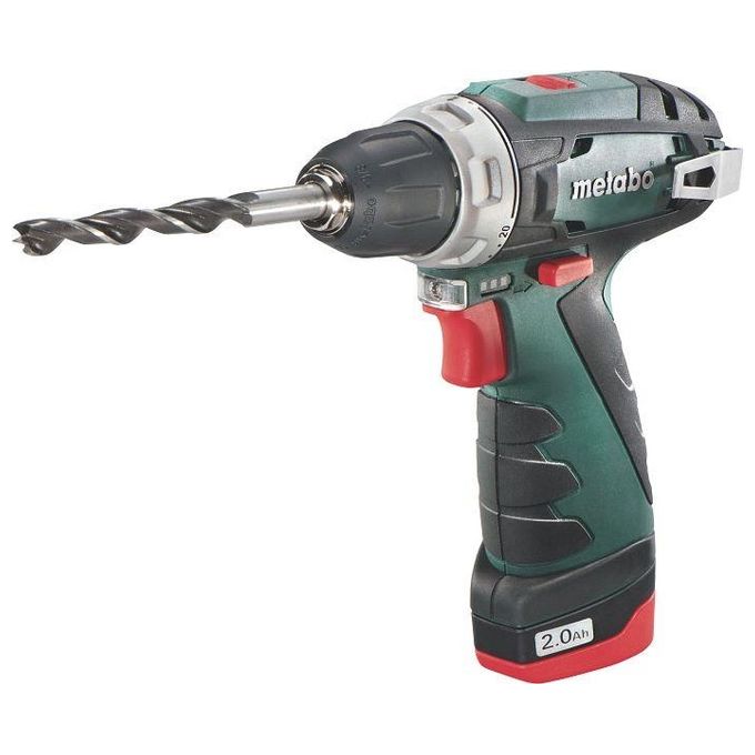 Metabo PowerMaxx Basic Kit Trapano Avvitatore a Batteria