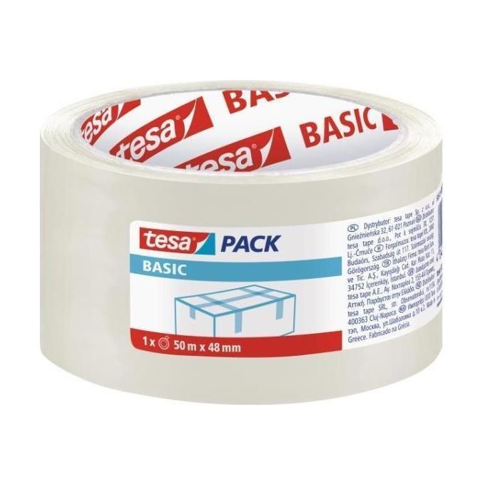 Tesa Nastro Imballo Basic Trasp 50x50