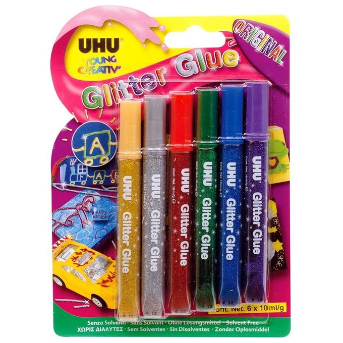 Uhu cf6 Glitter glue Original 10ml