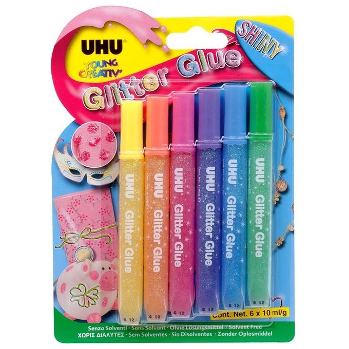 Uhu cf6 Glitter glue Shiny 10ml