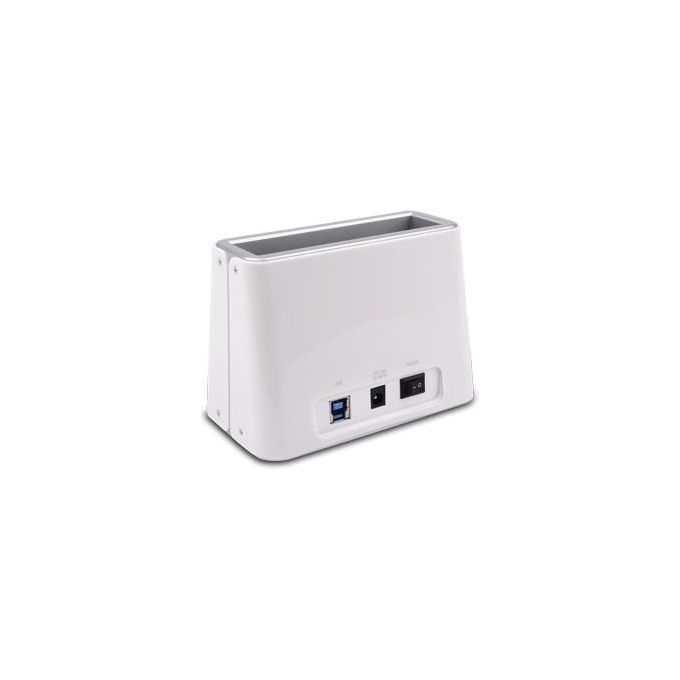Atlantis Docking Station 2,5'-3.5' Usb3.0 Bianca