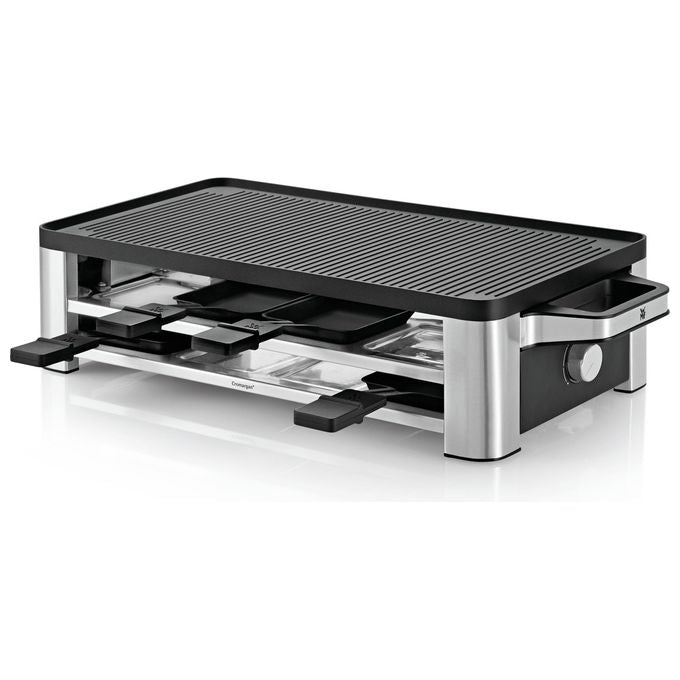 WMF Lono 0415040011 Griglia per Raclette 8 Persone 1500W Nero-Cromo