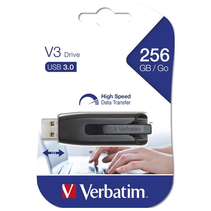 Verbatim Memory usb -256gb- v3 usb 3.0