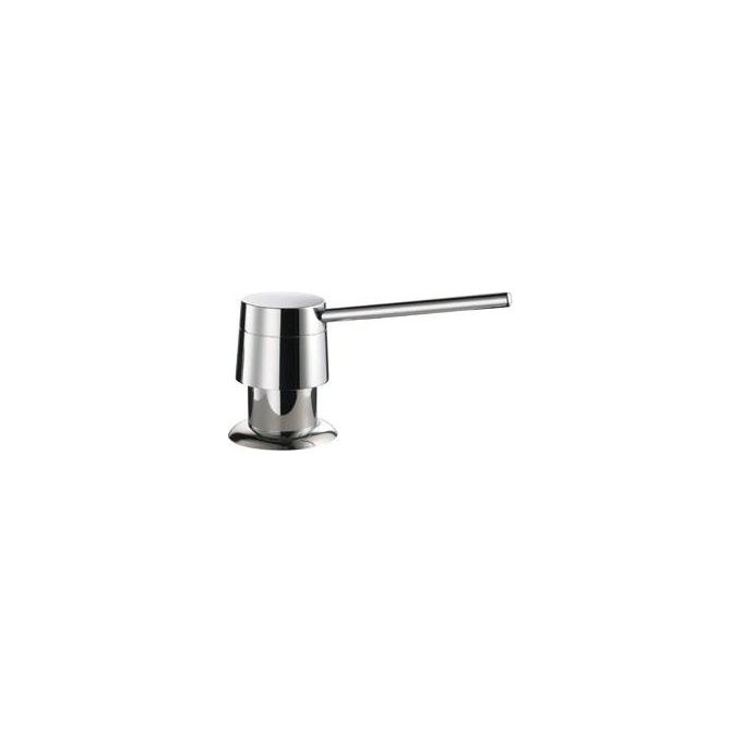 Foster 8530 000 Dispenser Round Distributore da incasso in metallo cromato per detersivo-sapone liquido