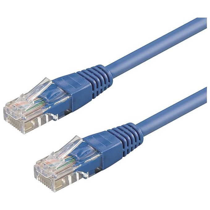 Wp Europe Patch U-Utp Cat.6 Pvc Blu 1mt