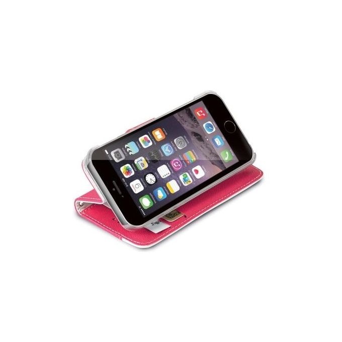 Celly Pink Wallet Onda Case iPhone 6