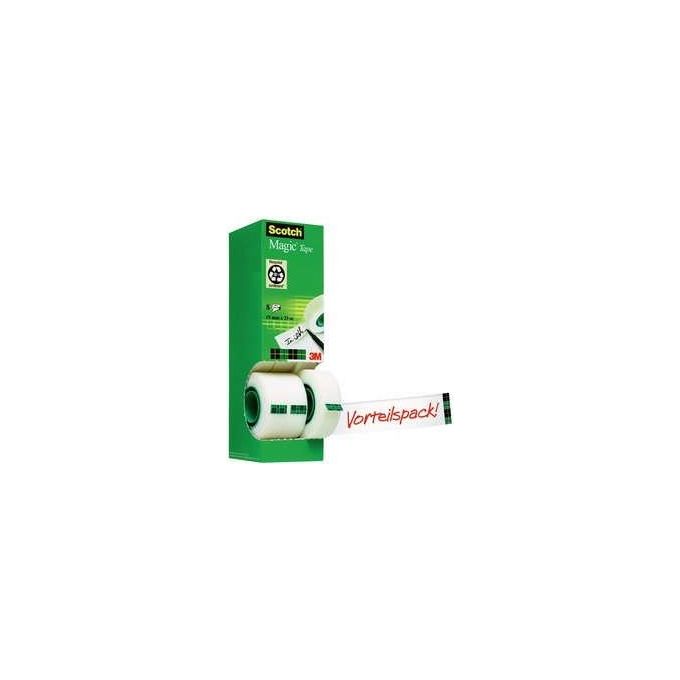 Scotch Confezione 6+2 Nastro Magic 810 19mmx33mt