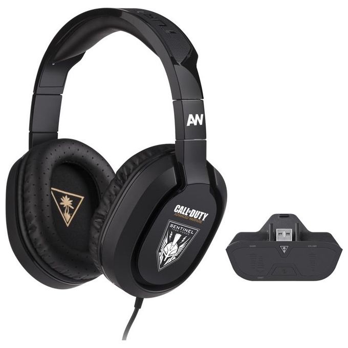 Turtle Beach Call Of Duty: Advanced Warfare Sentinel Task Force Auricolare Cablato a Padiglione da Gaming Nero