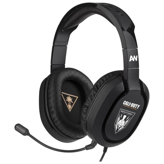 Turtle Beach Call Of Duty: Advanced Warfare Sentinel Task Force Auricolare Cablato a Padiglione da Gaming Nero