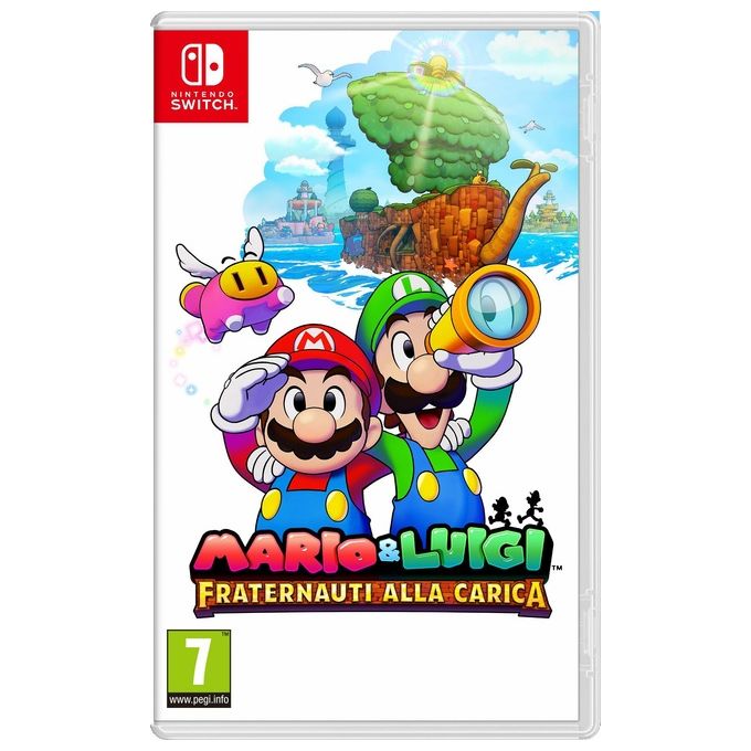 Nintendo Videogioco Mario e Luigi Fraternauti Alla Carica per Switch