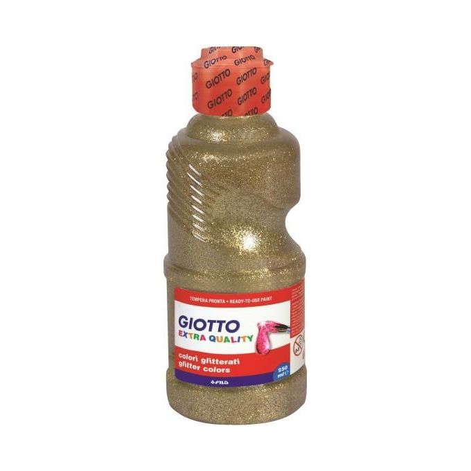 Giotto Flacone 250ml Tempera oro Glitter