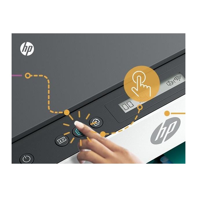 HP Smart Tank Plus 7005 AiO (28B54A) Stampante Multifunzione A4 con serbatoio di inchiostro ad alto volume di stampa stampa fronte-retro automatica scansione copia Wi-Fi HP Smart Bianco