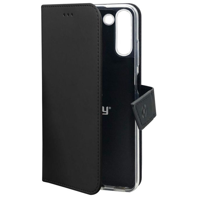 Celly Wally Case per Samsung Galaxy S23 5G Nero