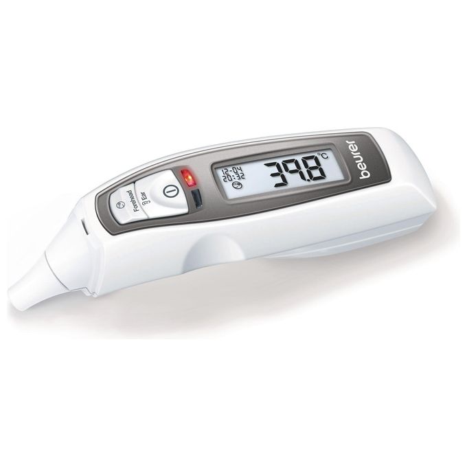 Beurer FT 65 Termometro Multifunzione 7 in 1 Fronte-Orecchio Temperatura Superficiale di Oggetti e Liquidi