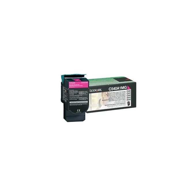 Lexmark Toner magenta return program x c54x x54x 1000 pagine