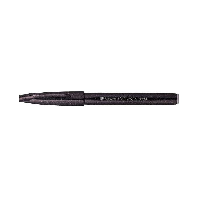 Pentel Confezione 10 Pezzi Sign Pen Brush Nero