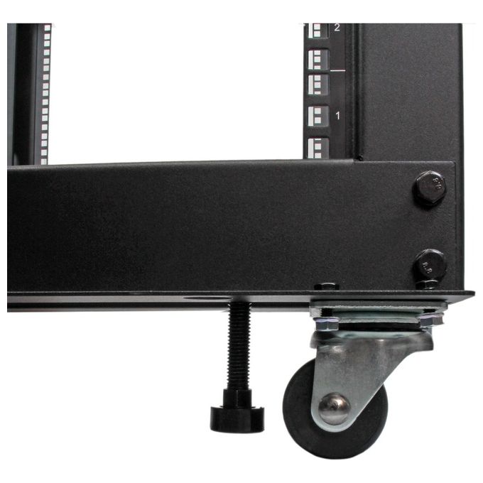 StarTech Armadio Server Rack con 4 staffe a Telaio Aperto 12U con profondita' regolabile