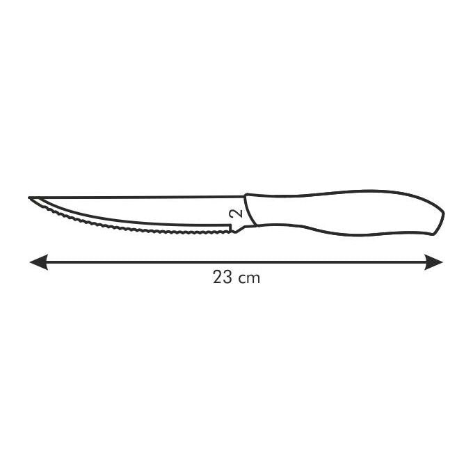 Tescoma Coltello da Bistecca 6 Pezzi 12cm Sonic