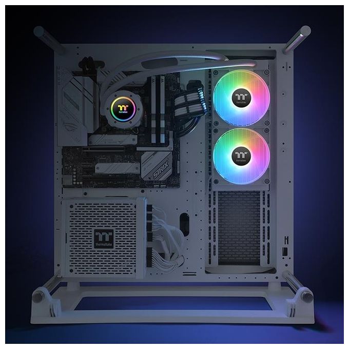 Thermaltake TH240 V2 ARGB Sync CPU Liquid Cooler Snow Edition