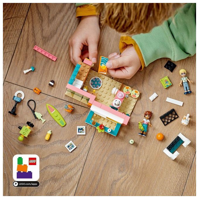 LEGO Friends 41754 La Cameretta di Leo, Set Camera da Letto a Tema Cucina e Video Making, Giochi per Bambini 6+ da Collezione