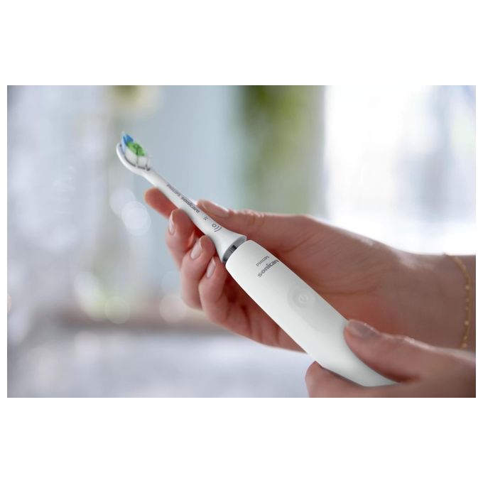 Philips HX3681-33 Sonicare 4100 Spazzolino elettrico sonico 2 modalita' Timer autonomia 336 h colore Bianco