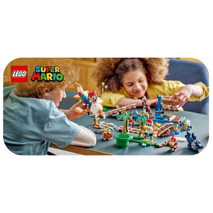 LEGO 71425 Super Mario Pack di Espansione Corsa nella Miniera di Diddy Kong Set da Costruzione con 1157 Pezzi Personaggi Inclusi Funky Kong Diddy Kong e Sfide Interattive colore Multicolore