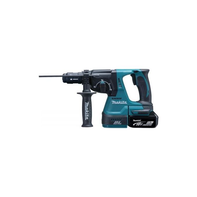 Makita Dhr243Rtj Tassellatore 18V Sds-Plus 24 Mm Bl - 3 Funzioni