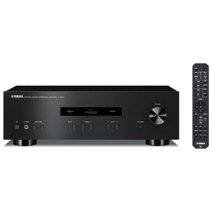 Yamaha A-S201 amplificatore Hi-Fi 2x140W con ingresso Phono e uscita per cuffie per audio di alta qualita'
