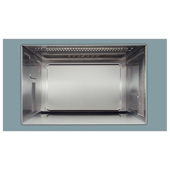 Siemens BE634RGS1 Forno a Microonde da Incasso Capacita' 21 Litri 900 W 5 Livelli di Potenza Display TFT 2,8'' 60 cm Acciaio Inox-Nero