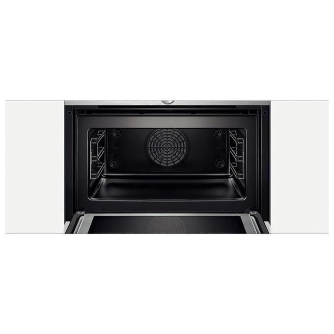 Siemens CM633GBW1 Forno Elettrico Multifunzione da Incasso con Microonde 45 Litri 6 Programmi varioSpeed Display TFT softMove 45 cm Bianco