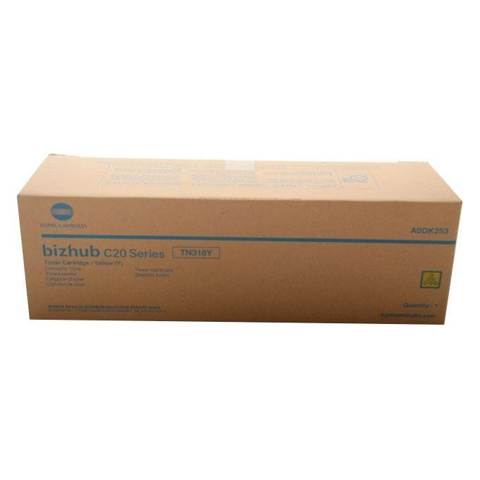 Konica Minolta TN318Y Toner Originale Giallo