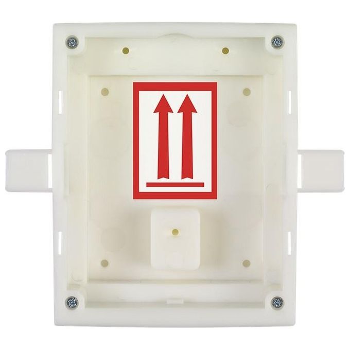 2N Telecommunications 9155014 Scatola per Incasso per 1 Modulo Bianco