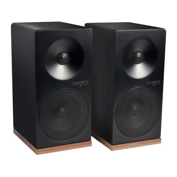 Tangent X5 BK Diffusore da Scaffale a 2 Vie, Woofer da 130 mm, Nero