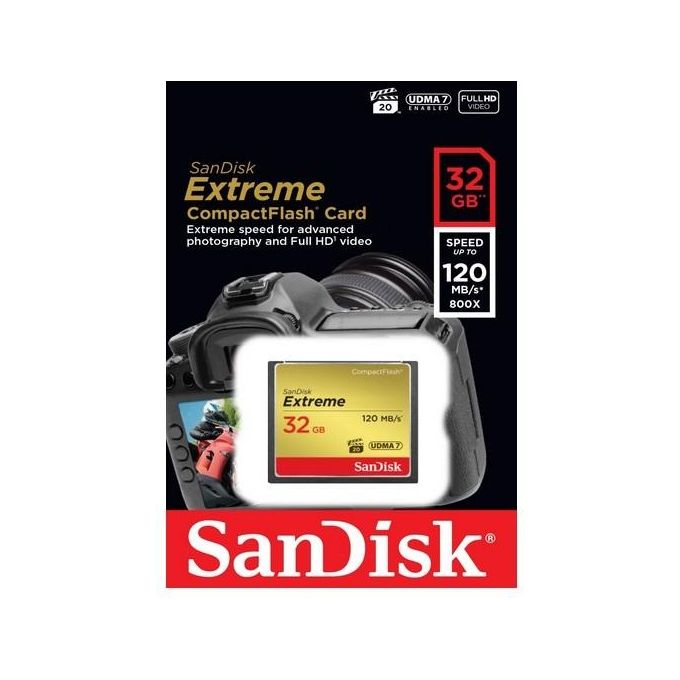 Sandisk Extreme Cf Udma7 32gb