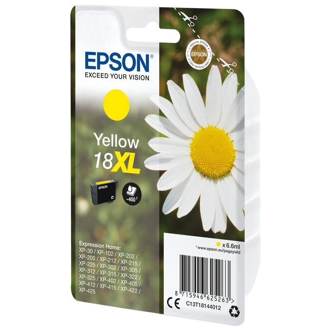 Epson cartuccia ink Margherita 18xl Giallo