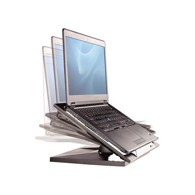 Fellowes Supporto Laptop Suites Designe 4 Livelli di Inclinazione PieghevoleVentole per Raffreddamento