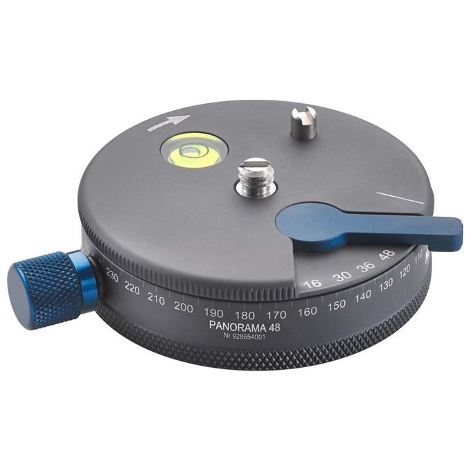 Novoflex Piastra Panoramica con Click-Stop