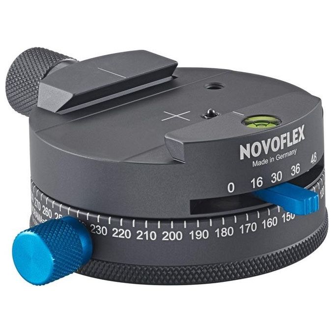 Novoflex PANORAMA = Q 48 Testa Panoramica per Treppiede 8,8x6,2cm Nero