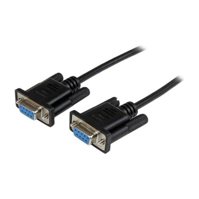 StarTech Cavo Seriale RS232 - DB9 Null Modem da 1m nero F-F