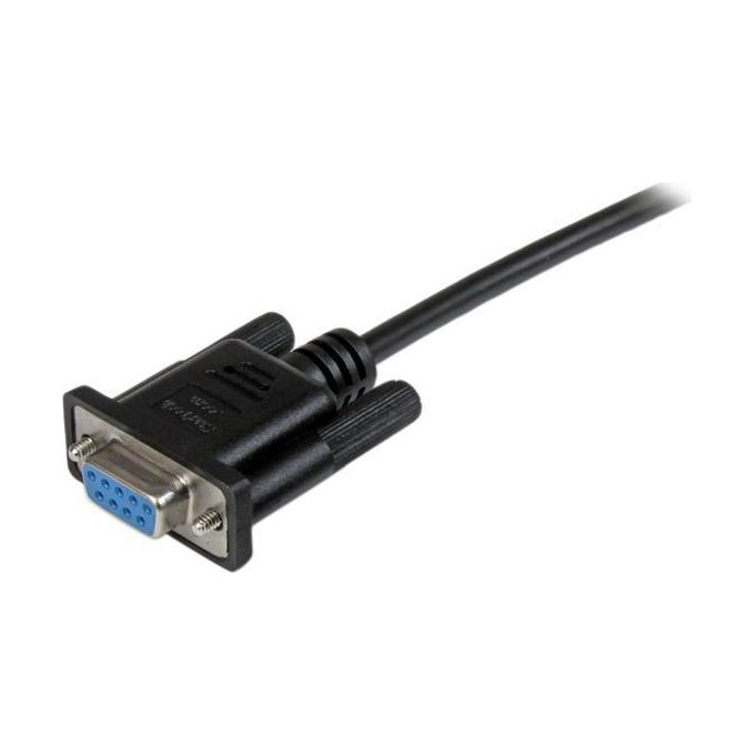 StarTech Cavo Seriale RS232 - DB9 Null Modem da 1m nero F-F