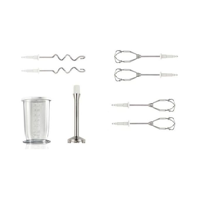 Bosch MFQ 4075 DE Sbattitore Manuale Argento-Bianco 550W