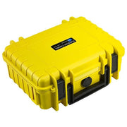 BandW International Type 1000 Custodia Rigida per Fotocamere da Esterni con Imbottitura Giallo
