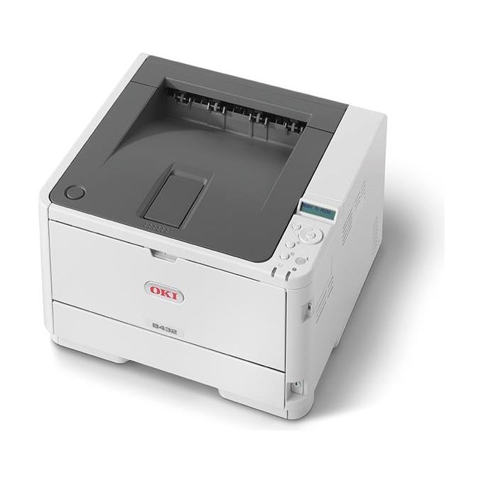 OKI B432dn Stampante LED Monocromatica A4 Fronte Retro 40ppm A4 Usb2 Lan 3gb 1200x1200dpi