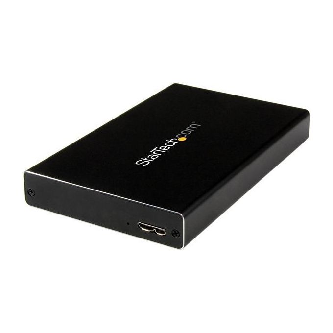 StarTech Box Esterno Universale per disco rigido SATA III da 2,5'' USB 3.0 Case SSD-HDD portabile SATA 6 Gbps supporto UASP