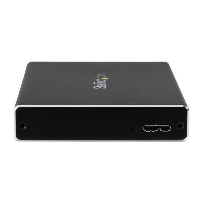 StarTech Box Esterno Universale per disco rigido SATA III da 2,5'' USB 3.0 Case SSD-HDD portabile SATA 6 Gbps supporto UASP