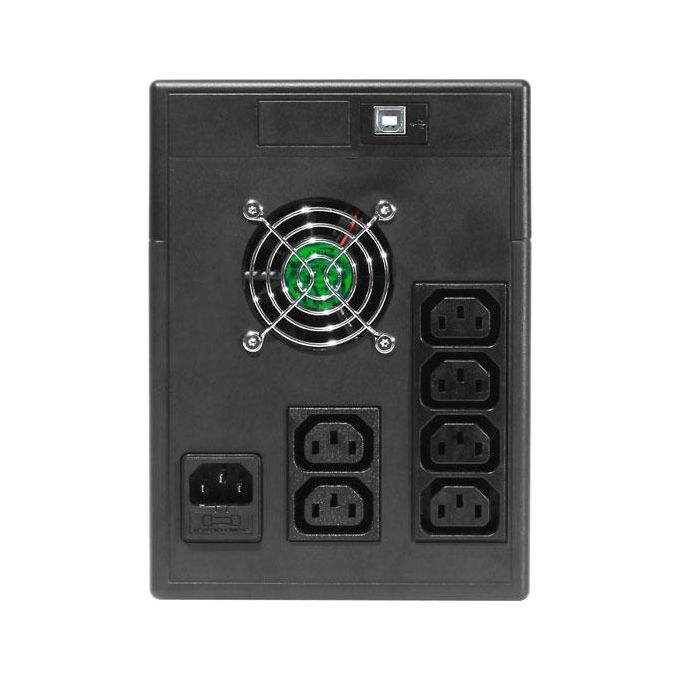 Riello NPW 1500 Net Power Gruppo di Continuita' UPS Line Interactive 1500 VA 900 W 6 Prese C13 AVR USB RS232 colore Grigio